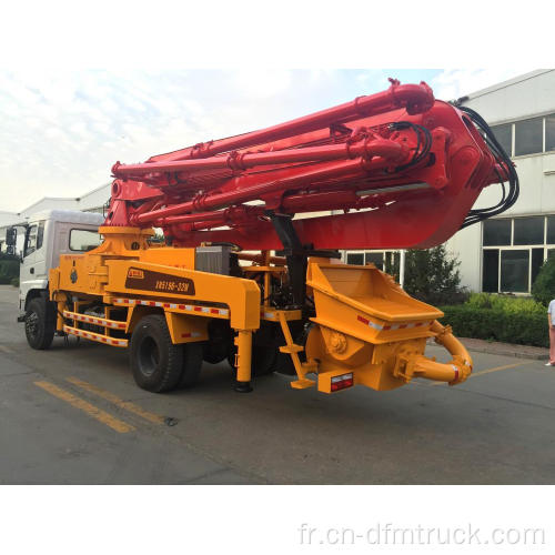 Camion de pompe à béton de châssis Dongfeng à vendre